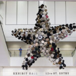 Cowboy hat sculpture