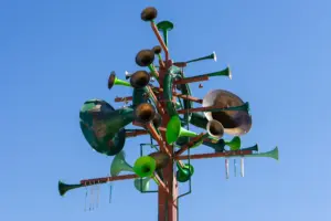 Listening trees fort worth public art